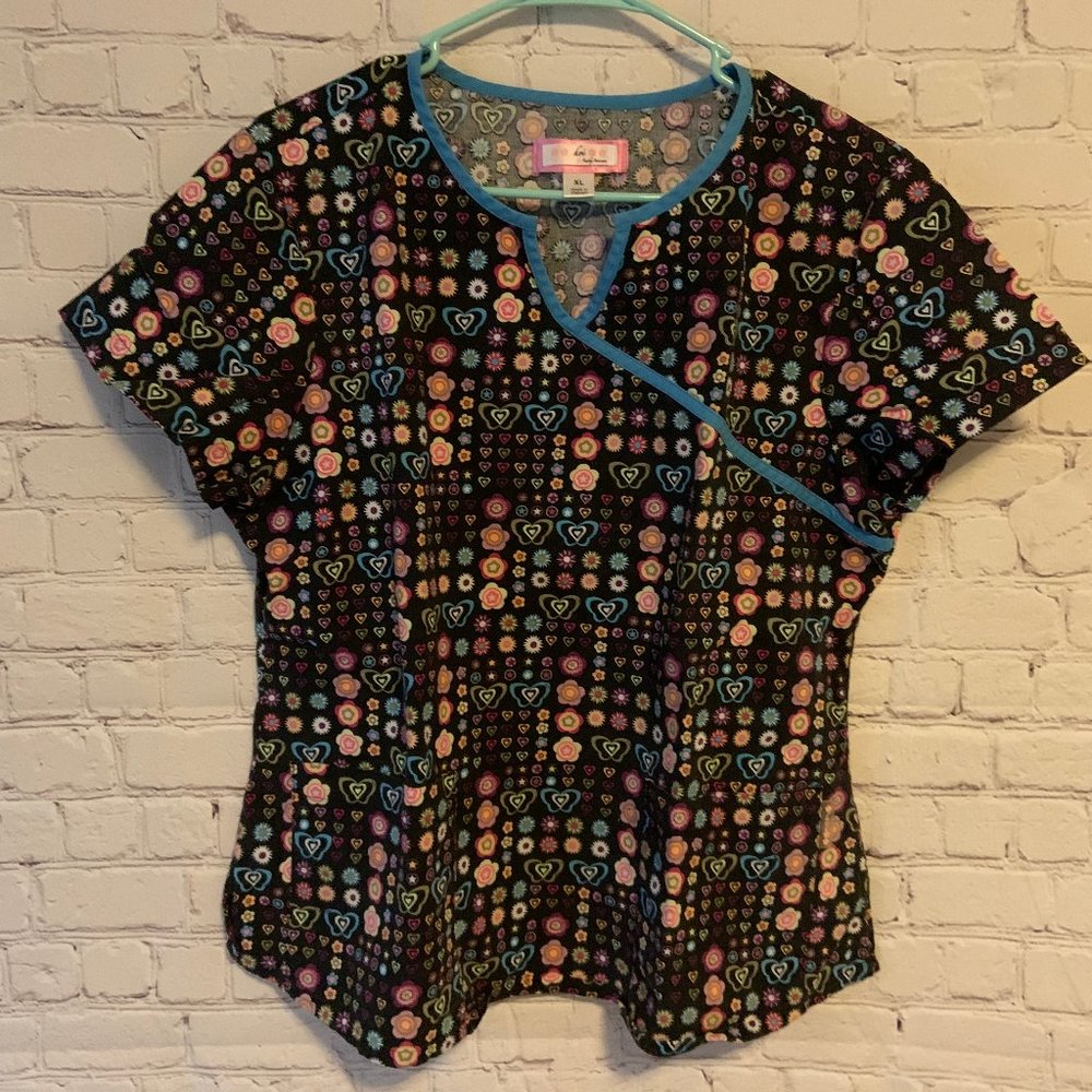 Koi By Kathy Peterson Women's Medical Scrubs XL